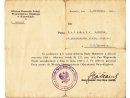 Dokument Głównej Komendy Policji Województwa Śląskiego, Katowice 1 VIII 1929.