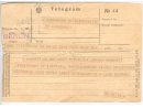 Telegram od Leona Hofmana do Janiny Michalskiej, Starobielsk, 22...1939. 