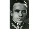 Fotografie: ppor. Roman Harbuziński w mundurze.