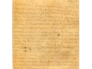 Kartka papieru/ gryps przesłane przez Kwiatkowskiego Stanisława z więzienia w Mościckach 7 II 1940 roku.