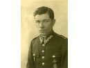 Fotografie: Tadeusz Krzyszkowski w mundurze.