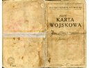 Karta wojskowa Banaszewskiego Jana.