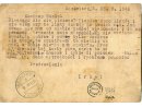 Karta pocztowa napisana przez Irenę Kołodziej z 26 IX 1940.