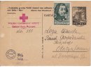 Karta pocztowa skierowana przez PCK l.d. 335 z dn. 29 VII 1948 do Loga Wandy.