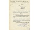 Pismo Rudzkiego Gwarectwa Węglowego do pana inż. Edmunda Jodko z dnia 13 I 1938 informujące go o angażu w charakterze referenta w Biurze Technicznym.