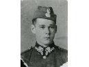 Fotografia: Tadeusz Szpryngier w mundurze podchorążego.