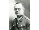 Fotografia: Lech Prądzyński w mundurze podporucznika.