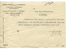 Pismo Zarządu Miejskiego w Warszawie - Wydział Personalny i ogólny z dn. 11 X 1938r. skierowana do Jana Grabińskiego w sprawie przydzaiłu mieszkania.