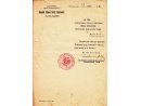 Pismo z KG PP z dn. 13 VII 1932r. do podkom. PP Józefa Kowalczyka  dotyczące przydziału do Wydziału Śledczego KPP w Łodzi