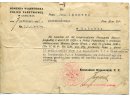 Pismo Komendy Wojewódzkiej PP w Lublinie z dn. 7 X 1935 r. do Jana Jędrysa post.Pow. Kom. PP w Łukowie w sprawie przeniesienia z Ciechomia do Łysobyków.