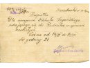 Przepustka dla szer. Michała Sagańskiego do m. Rudnik w dn. 14-16 VII 1923r.