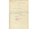 Poświadczenie stwierdzające, że Pan Michał Sagański uczęszczał na kurs humanistyczny w Rudniku n/Sanem. wydane w Nisku 31 VII 1925 r.