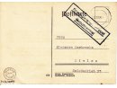 Karta informacyjna z Niemieckiego Czerwonego Krzyża skierowana do Eleonory Markowskiej w sprawie Bolesława Markowskiego- Berlin, 21 XII 1940. 