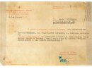 Pismo Polskiego Czerwonego Krzyża z dn.31 V 1938r. do Marii Piskorskiej w Warszawie w sprawie poszukiwanego Tomasza Henryka Piskorskiego