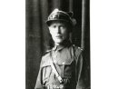 Fotografia: Michał Nikiel w mundurze podporucznika 4 Pułku Strzelców Podhalańskich, w czapce wz. 1919.