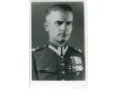 Fotografia: Major Włodzimierz Grabowski w mundurze.