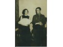 Fotografia kpt. Napoleon Szpak z żoną Leokadią